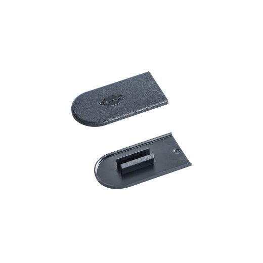 Lamello Cabineo Abdeckkappe, 100 Stück, RAL 9005 tiefschwarz