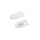 Lamello Cabineo Abdeckkappe, 2000 Stück, RAL 9018 papyrusweiss 186351P