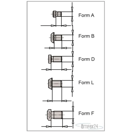 AKE Schauben M03X7,0 TX08 FORM D
