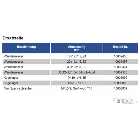 ZUB LAGER 22,0X7,0X7,0