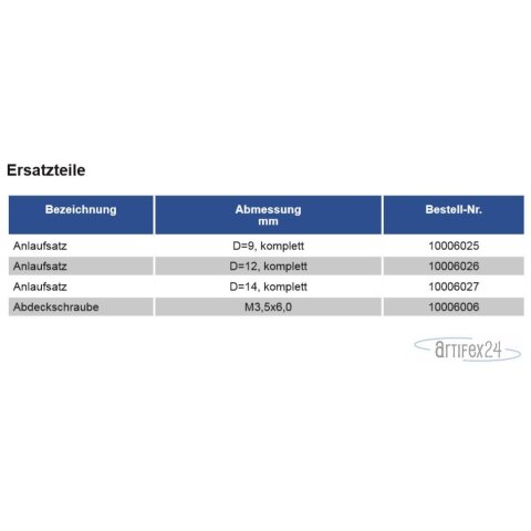 ZUB LAGER SATZ 09X15,6XM3,5
