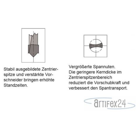 AKE Dübelbohrer 8X35/70 S10X30 Z2 HW R EXTREME - 10136224