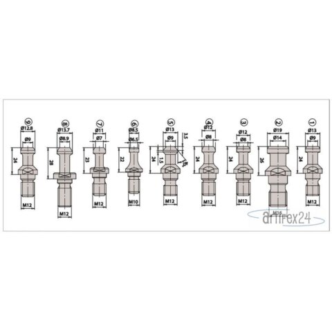 ANZUGSBOLZEN D=8,5mm f.MORBIDELLI/