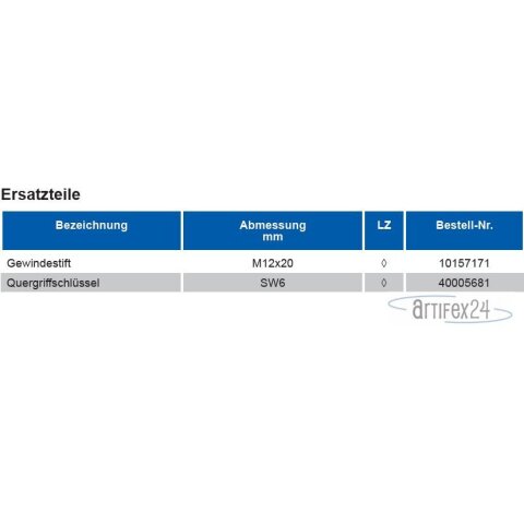 AKE Spannkeil 170x21,7x12,0
