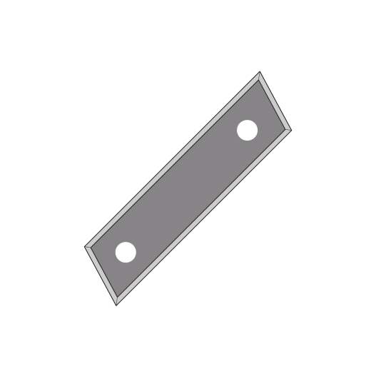 AKE Wendeplatte 50x12x1,5 Z2 HW01 60° re - 40015875