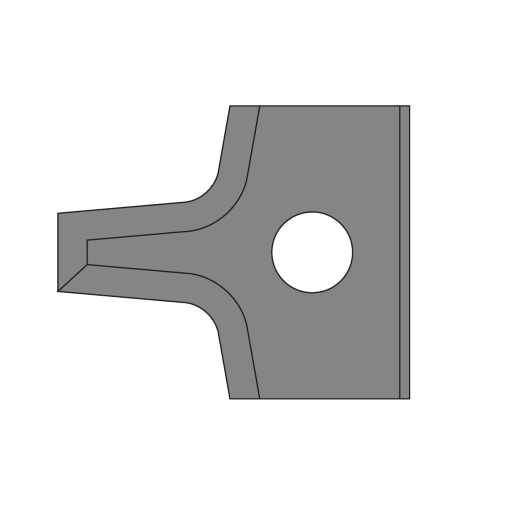 AKE Radiuswendeplatte 15X18X2 R3 HW - 10014922