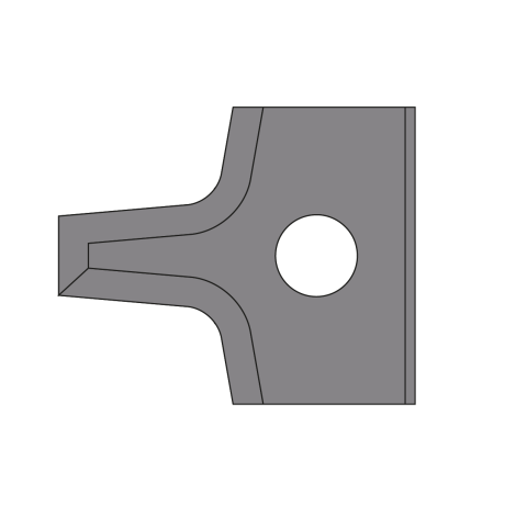 AKE Radiuswendeplatte 15X18X2 R3 HW - 10014922