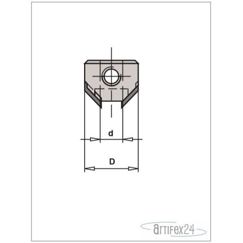 AKE Aufstecksenker D20 d10 HW Z2 R