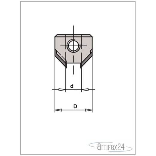 AKE Aufstecksenker Z2 HW 6 mm