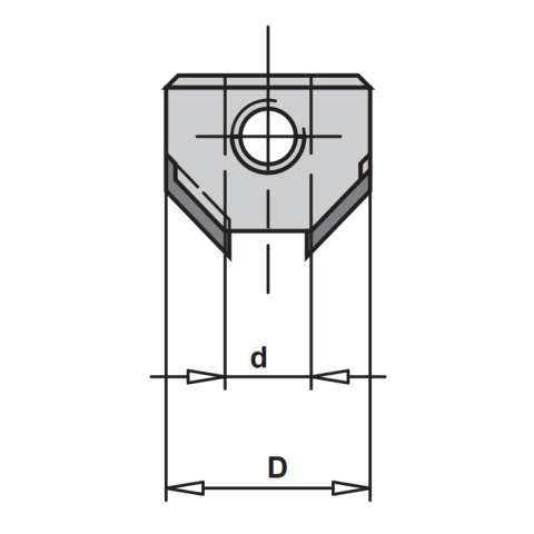 BOR SEN D15,5 d8 Z2 HW R
