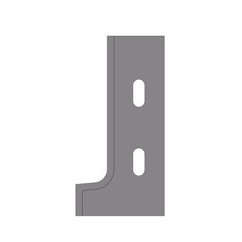 AKE HW-Wechselmesser R=6mm UNTEN