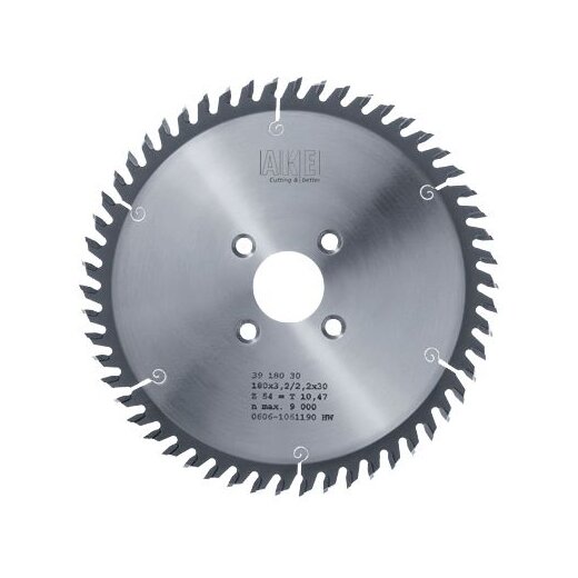 AKE Kreissägeblatt HW 150x2,60/1,60x30mm Z12 Flachzahn