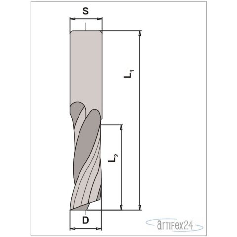 FRS SLI 5X20/90 S8 Z1 VHW RL/RD