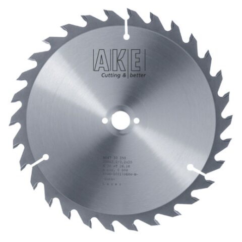 AKE 170mm HW "0047" Handkreissägeblatt 170x2,60/1,60x30mm Z24 W NL 2/7/42 mm