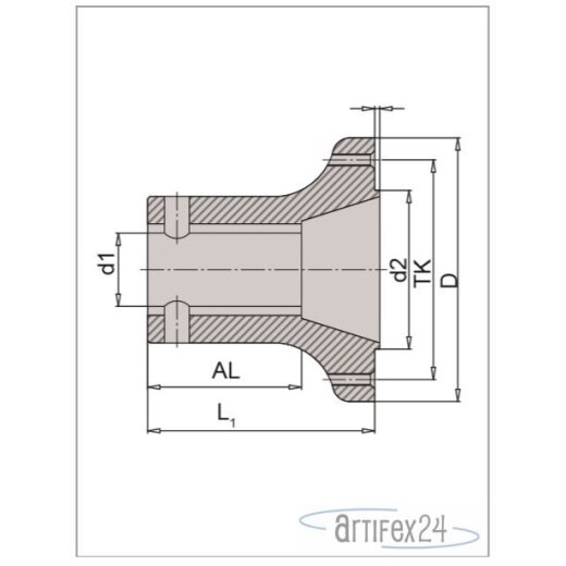 AKE Buchse 108X95X30