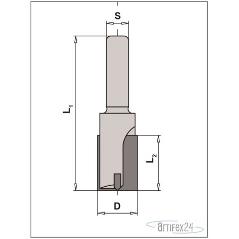 AKE Nutfr&auml;ser Z2 HW 30x35mm S=12x50mm