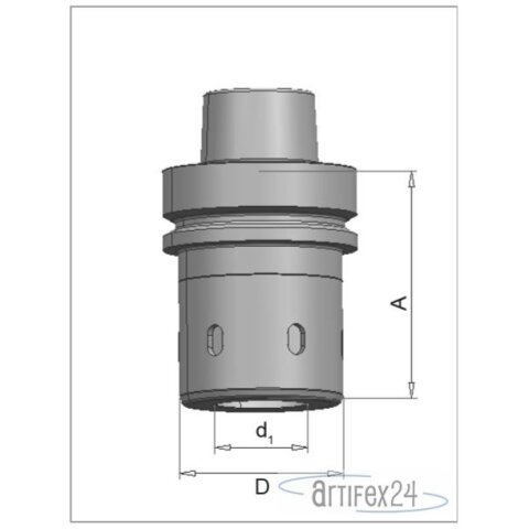 AKE Präzisionsspannzange HP SK30DIN A80 ER32/E470 - 10200307