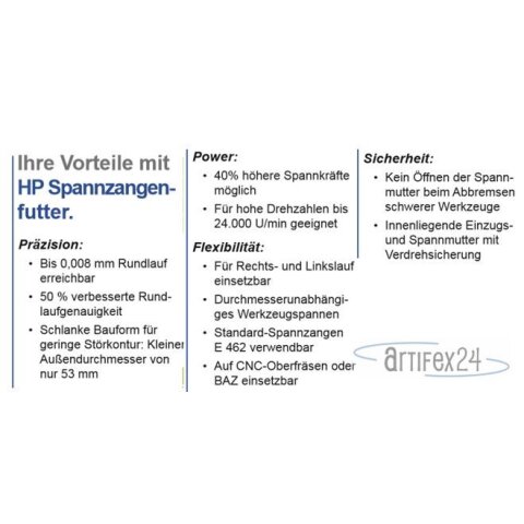AKE Präzisionsspannzange HP SK30DIN A80 ER32/E470 - 10200307