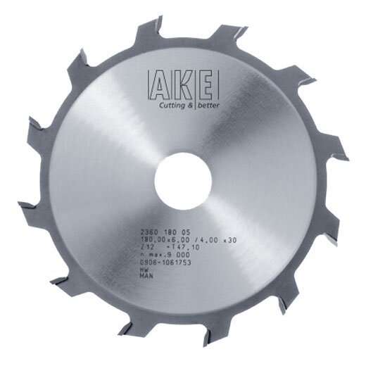 AKE 125mm HW Nutkreissägeblatt "2360" 125x4,00/3,00x30mm Z12 F MEC