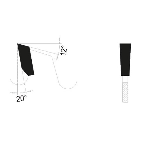 AKE 300mm HW Kreissägeblatt "Mustang Standard" 300x3,40/2,20x70mm Z18+2 F KN 2/20x5 mm