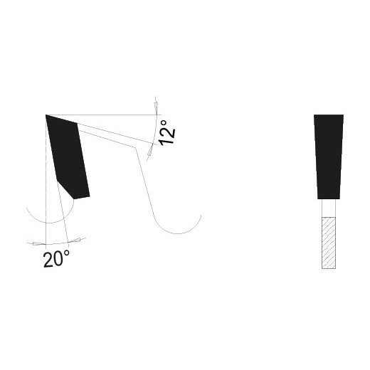 AKE 300mm HW Kreissägeblatt "Mustang Standard" 300x3,40/2,20x30-96mm Z18+3 F