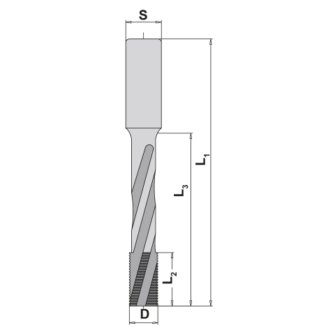 AKE Schlosskastenfräser 16X25/130/175 S16 Z2 VHW...