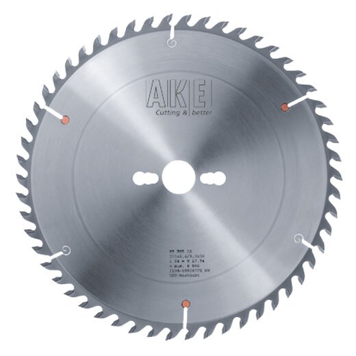 AKE 254mm HW "0021" Holzwerkstoff Kreissägeblatt 254x3,00/2,00x30mm Z42 FT NLK