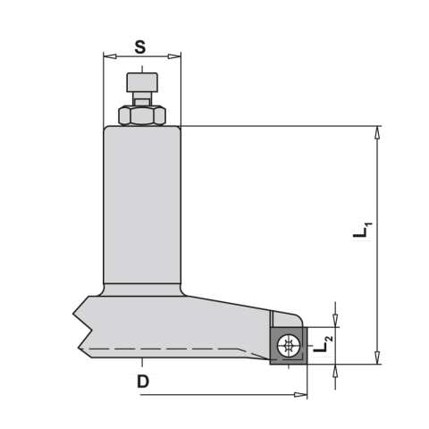 AKE Planfräser WP 80x14/85 S25x55 Z3 HW Rechts