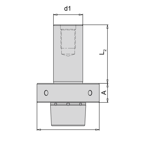 AKE Fräsdorn HSK-85 Powerlock d=50x130mm Weinig/SCM