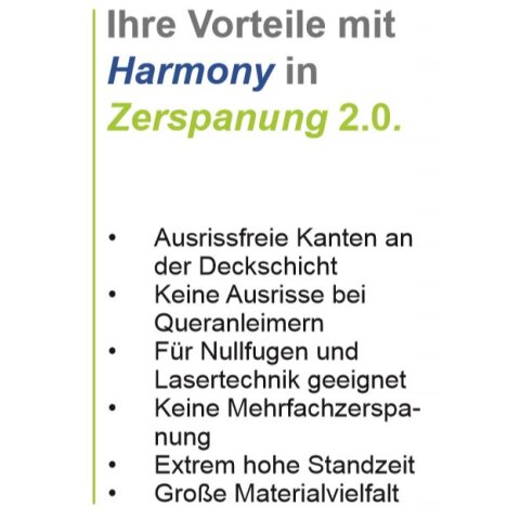 AKE Diamant (PKD) Schaftfräser Harmony 12.7x17/80mm S12,7 Z2/1 Rechts