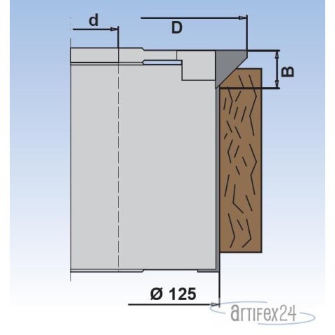FRS FAS 148X16X40 Z2 45° HS R