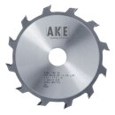 AKE 295mm HW Kreissägeblatt für Aufbauzerspaner 295x8,00/7,00x30mm Z18 F