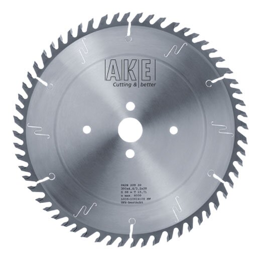 AKE 380mm HW Kreissägeblatt "0428 Solution" 380x4,40/3,20x60mm Z72 TT NL 2/14/100 mm NL 2/14/125 mm