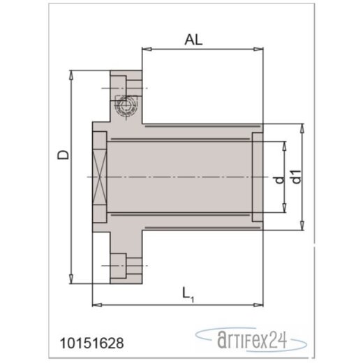 AKE Buchsen Hydro Grip Type EI2-40/60-96 (ETP) - 10151628