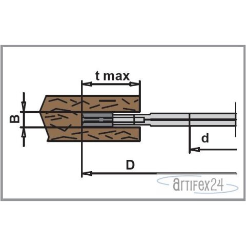AKE Nutfräser WP 250X8-15X30 Z4/V4 HW - 10157337