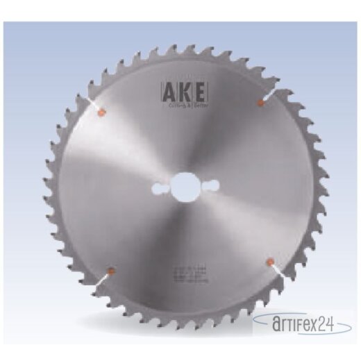 AKE 7015 Diamant (PKD) Universal Kreissägeblatt 250x3,2/2,2x30mm Z72 Wechselzahn