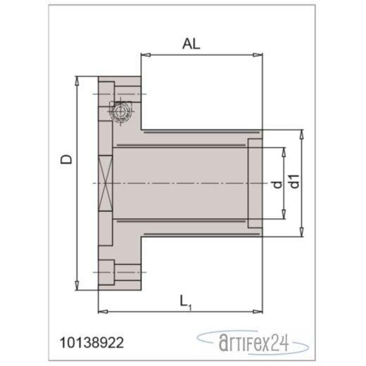 AKE Buchsen Hydro Grip Type EI-40/60-92 (ETP) - 10138922