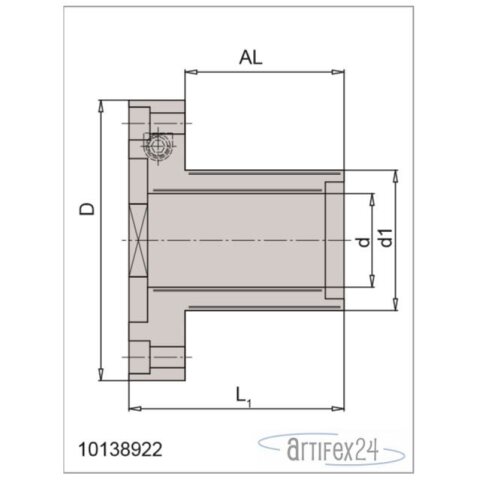 AKE Buchsen Hydro Grip Type EI-40/60-92 (ETP) - 10138922