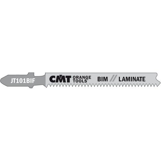 CMT 5 Stichsägeblätter BIM 83x1,7x15TPI (Beschichtet/Gerade/Fein)