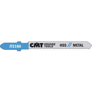 CMT 5 Stichsägeblätter HSS 76x1,2x21TPI (Metall/Kurve/Fein)