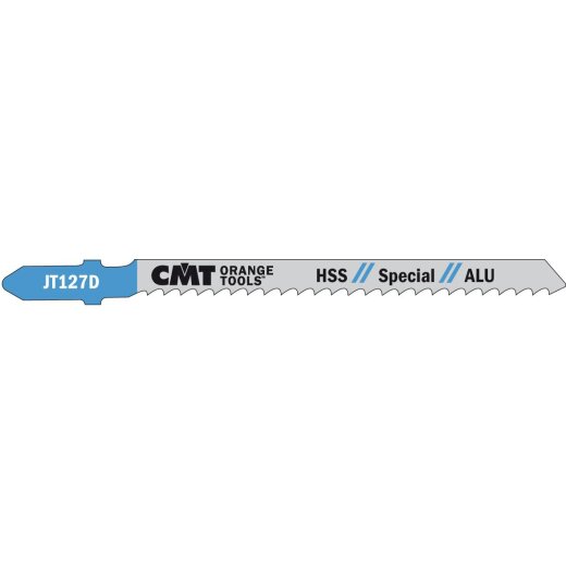 CMT 5 Stichsägeblätter HSS 100x3x8TPI (Aluminium/Gerade/Fein)