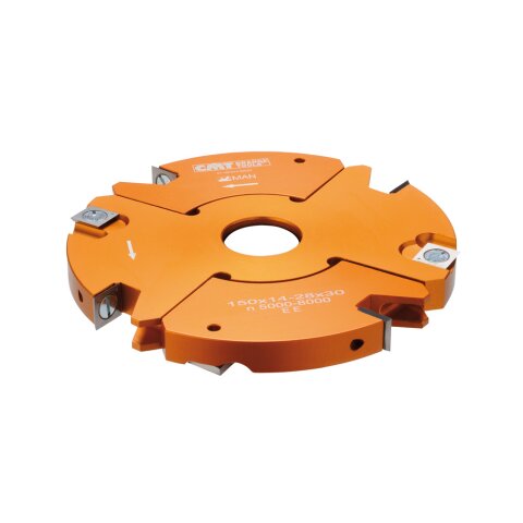CMT Nut- und Falzmesserkopf verstellbar 2-teilig Z4 D 170mm B 30mm I 20-39mm T1 54mm - C694.022.30