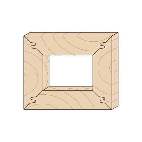 CMT Gehrungs-Verleimfräser - D = 140 mm; B = 31,75 mm