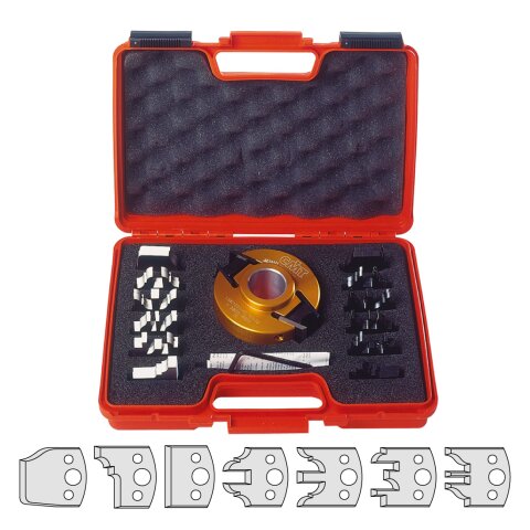 CMT Universal Sicherheits-Profilmesserkopf Set mit...