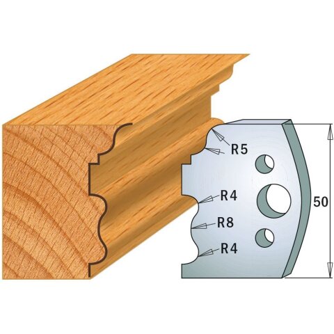 CMT SP Profilmesser (Paar) Profil-Nr. 515, 50 mm - C690.515