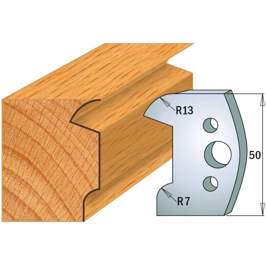 CMT SP Profilmesser (Paar) Profil-Nr. 518, 50 mm