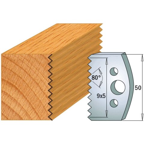 CMT SP Profilmesser (Paar) Profil-Nr. 524, 50 mm - C690.524