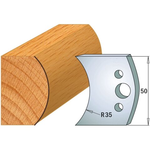 CMT SP Profilmesser (Paar) Profil-Nr. 548, 50 mm