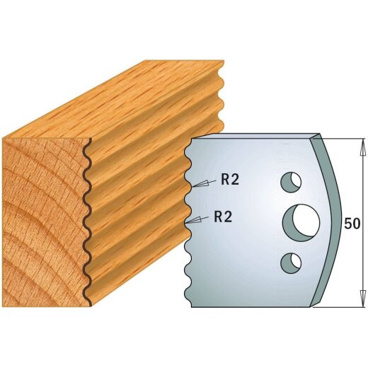 CMT SP Profilmesser (Paar) Profil-Nr. 552, 50 mm