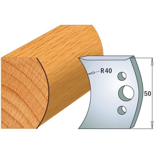 CMT SP Profilmesser (Paar) Profil-Nr. 555, 50 mm - C690.555